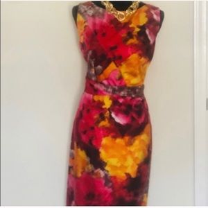 REDUCED DAVID MEISTER Multicolor Dress